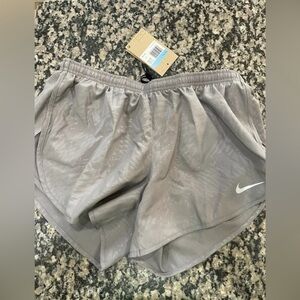 Nike Women's Athletic Shorts in Light Gray
